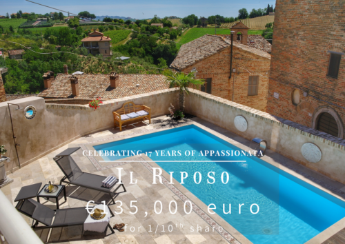 Shared Ownership property for sale in Montalto delle Marche, Ascoli Piceno, Marche, Italy – 4 bedrooms, 3 bathrooms, €135,000 – Ref Il Riposo 'The Retreat'
