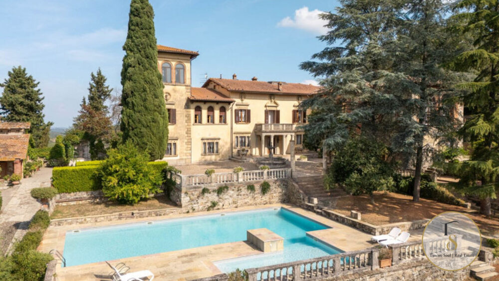 La Vanvitelliana Estate in Castellina in Chianti, Siena, Tuscany – CNT383