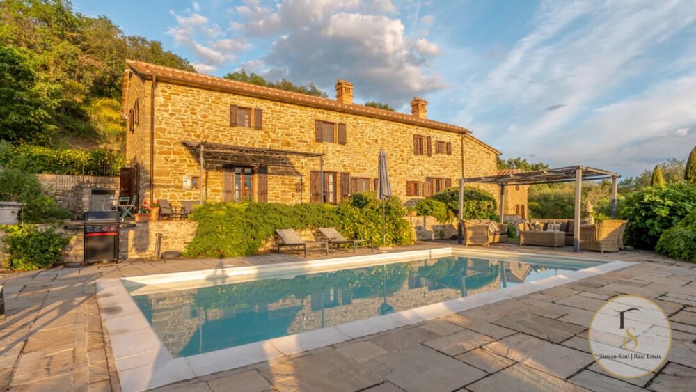 Poggio del Sole Country House in Cortona, Arezzo, Tuscany – COR435